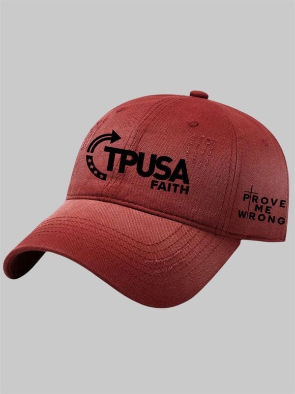 Charlie Kirk Prove Me Wrong Unisex Hat 1
