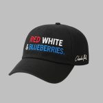 Charlie Kirk Red White Blueberries Hat