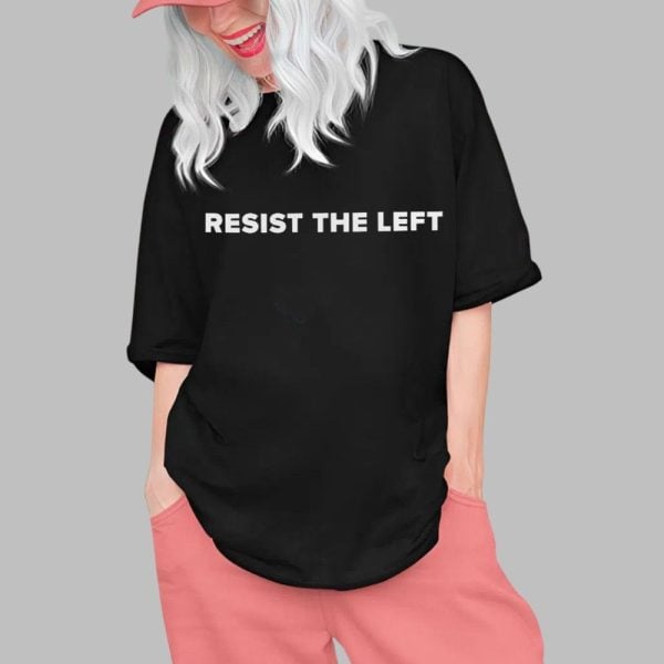 Charlie Kirk Resist The Left Shirt 0 1