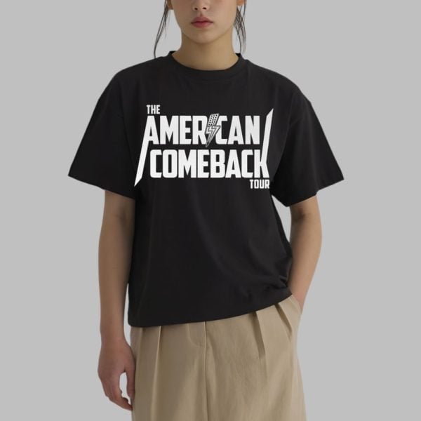 Charlie Kirk The American Comback Tour Shirt 5 6