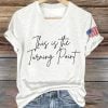 Charlie Kirk This Is The Turning Point Print V neck Shirt 2