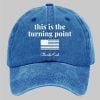 Charlie Kirk This is the Turning Point Printed Hat 2
