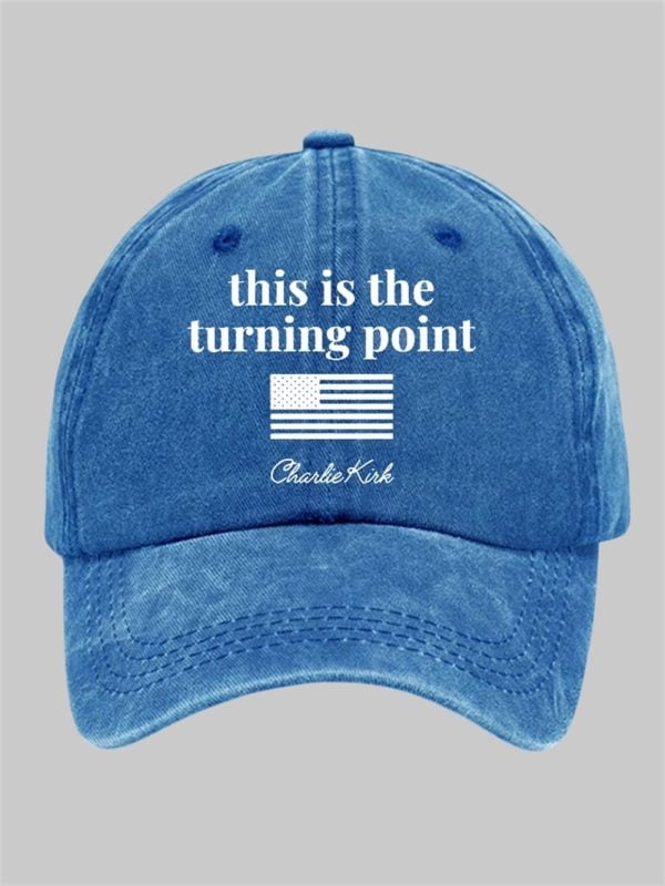 Charlie Kirk This is the Turning Point Printed Hat 2