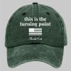 Charlie Kirk This is the Turning Point Printed Hat 3
