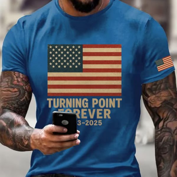 Charlie Kirk Turning Point Forever 2025 Shirt 4