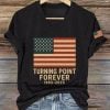 Charlie Kirk Turning Point Forever 2025 V neck Shirt 3