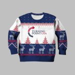 Charlie Kirk Turning Point USA Christmas Ugly Sweater
