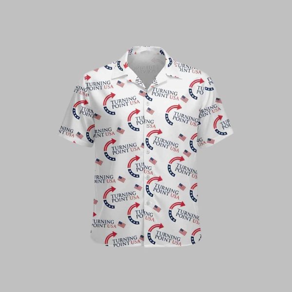 Charlie Kirk Turning Point USA Hawaiian Shirt 1