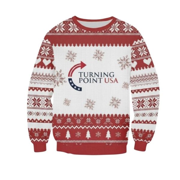 Charlie Kirk Turning Point USA Ugly Sweater 1 2