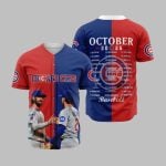 Chicago Cubs October 2025 Jersey