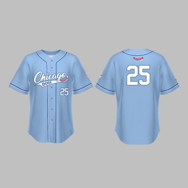 Chicago Dogs Opening Night Jersey 2025 Giveaway 1 1