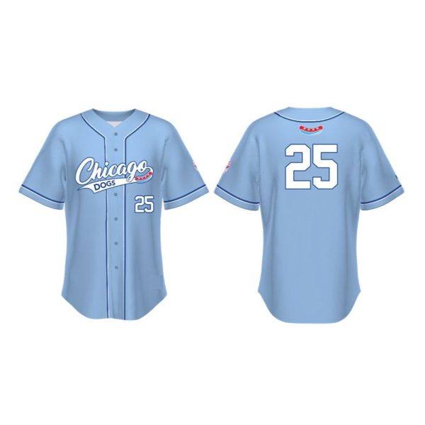 Chicago Dogs Opening Night Jersey 2025 Giveaway 1 2