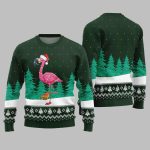 Christmas Flamingo Ugly Sweater 2025 Christmas
