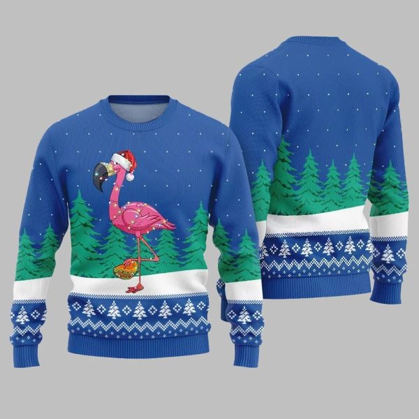 Christmas Flamingo Ugly Sweater Christmas 2025 3