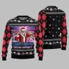 Christmas Night Party DJ Santa Ugly Sweater Christmas 2025 2