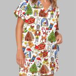 Christmas Vibes Pajama Set For Women