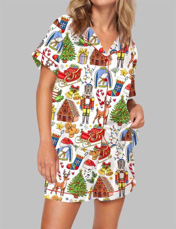 Christmas Vibes Pajama Set For Women 1