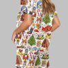 Christmas Vibes Pajama Set For Women 4
