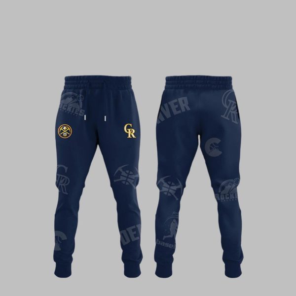 Colorado Rockies x Denver Nuggets Night Game 2025 Joggers 3