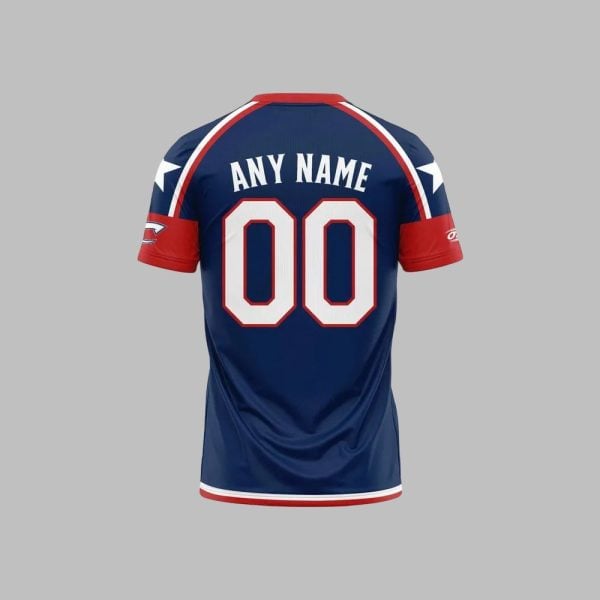 Columbus Clippers x Columbus Blue Jackets Jersey 2