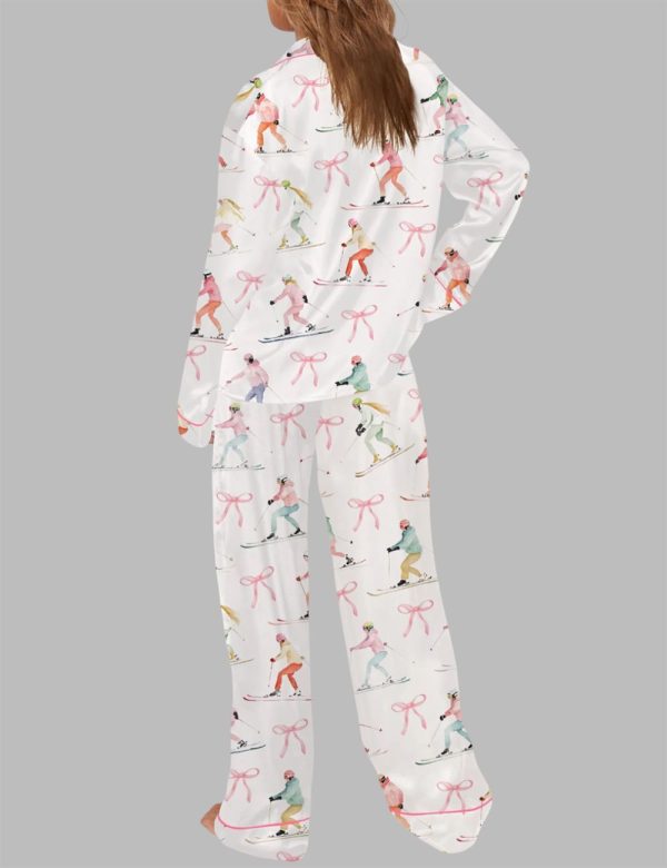 Coquette Skiing Pajama Set For Women 2