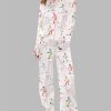 Coquette Skiing Pajama Set For Women 3