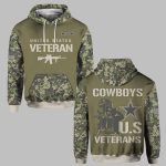 Cowboys Happy Veterans Day Night Game 2025 Hoodie