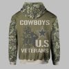 Cowboys Happy Veterans Day Night Game 2025 Hoodie 2