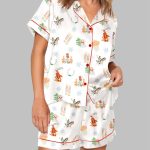 Cowgirl Christmas Pajama Set For Women