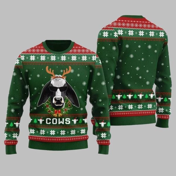 Cows Ugly Sweater Christmas 2025 4