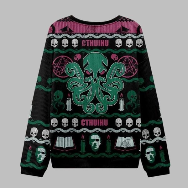 Cthulhu Cthulhu Ugly Sweater 2025 Christmas 2