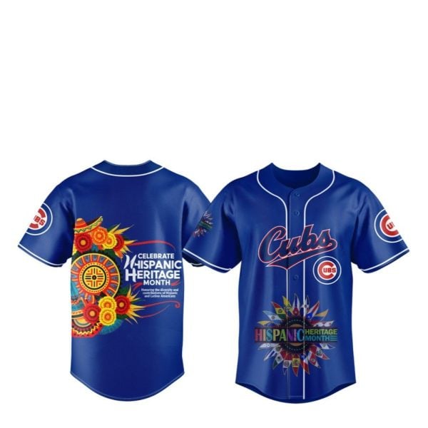 Cubs Celebrate Hispanic Heritage Month 2025 Jersey 1 2