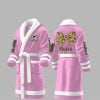 Custom Bay Packers Fleece Bathrobe 4