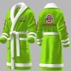 Custom Buckeyes Big Ten Fleece Bathrobe 4