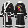Custom Crimson Tide King Fleece Bathrobe 4