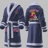 Custom Crimson Tide King Fleece Bathrobe 5