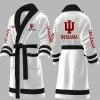 Custom Indiana Big Ten Fleece Bathrobe 5