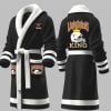 Custom Longhorns King Fleece Bathrobe 5