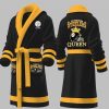 Custom Steelers King Fleece Bathrobe 1