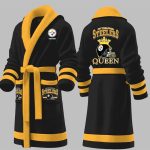 Custom Steelers King Fleece Bathrobe