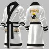 Custom Steelers King Fleece Bathrobe 5