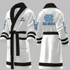 Custom Tar Heels Fleece Bathrobe 1
