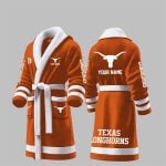Custom Texas Longhorns Fleece Bathrobe