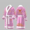 Custom Texas Longhorns Fleece Bathrobe 2