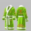 Custom Texas Longhorns Fleece Bathrobe 3