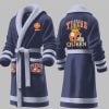 Custom Tigers King Fleece Bathrobe 3