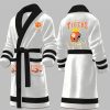 Custom Tigers King Fleece Bathrobe 4