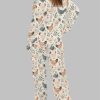 Cute Chicken Pajama Set For Women 2