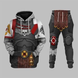 2025 Halloween Warhammer Raven Guard Captain Costume Cosplay Hoodie 1