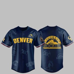 0 Colorado Rockies x Denver Nuggets Night Game 2025 Jersey